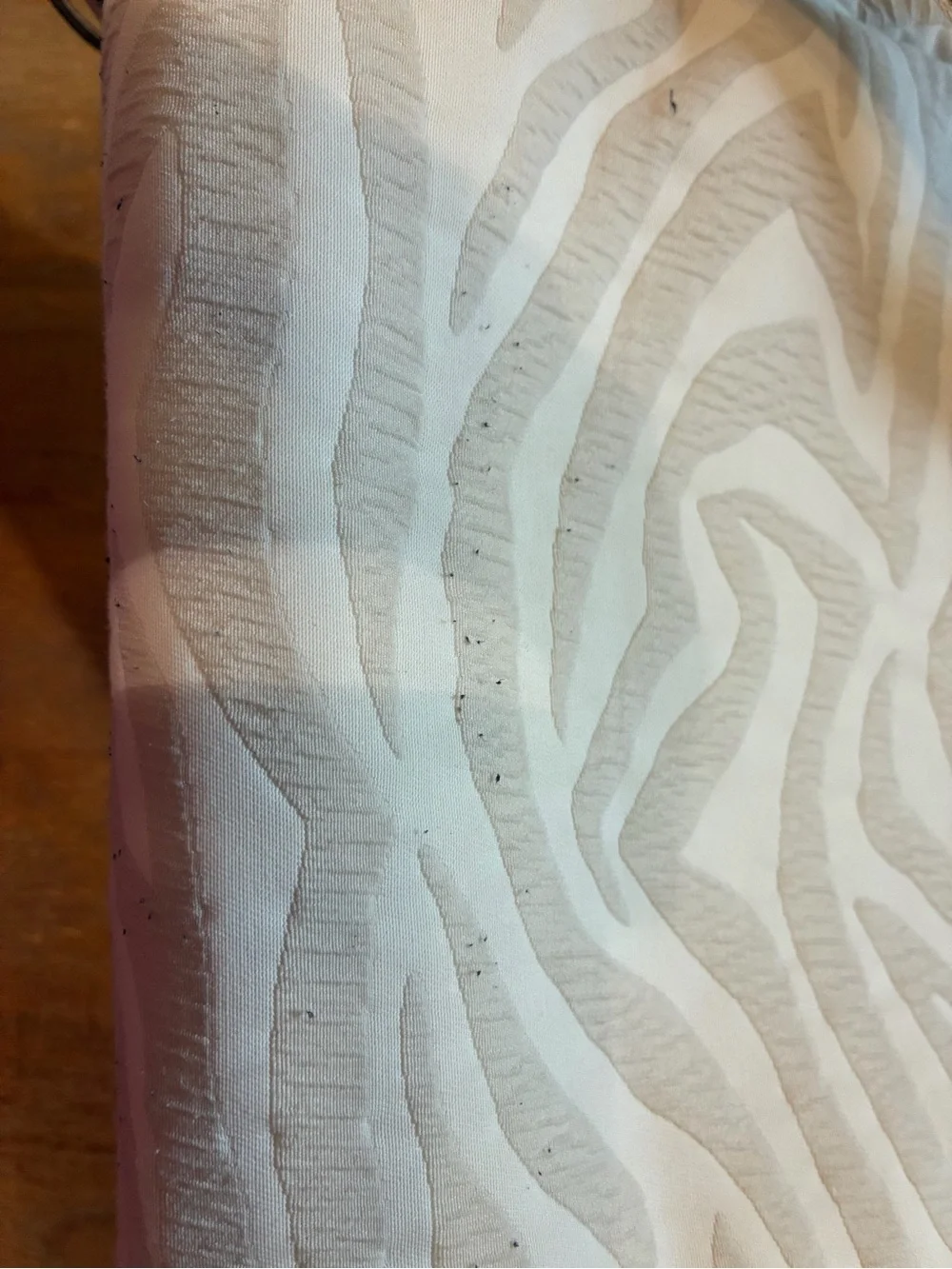 kate spade Quilted Cream Zebra-Pattern Backpack